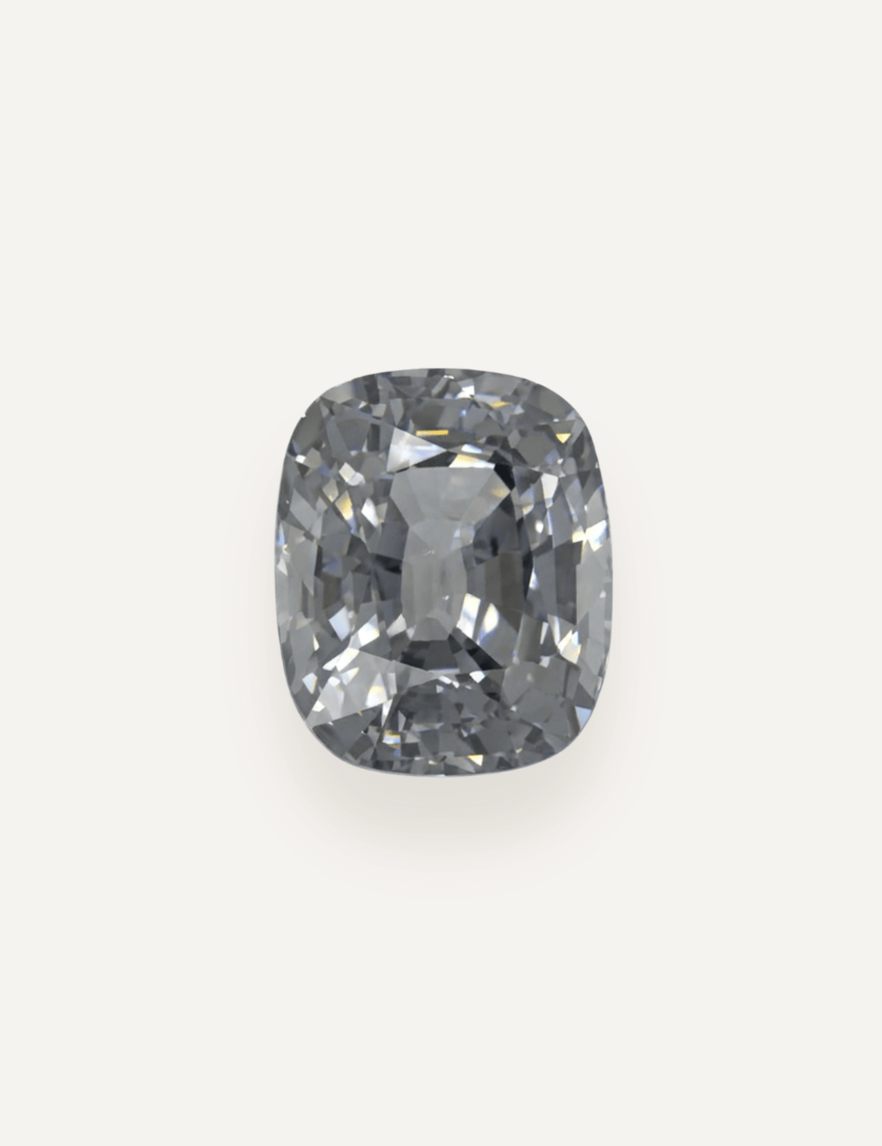 1.50ct Grey Cushion Cut Spinel - Molten Store