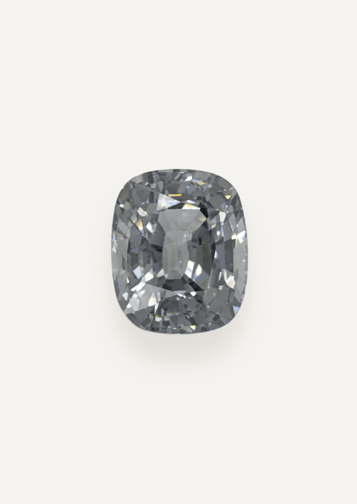 1.50ct Grey Cushion Cut Spinel - Molten Store