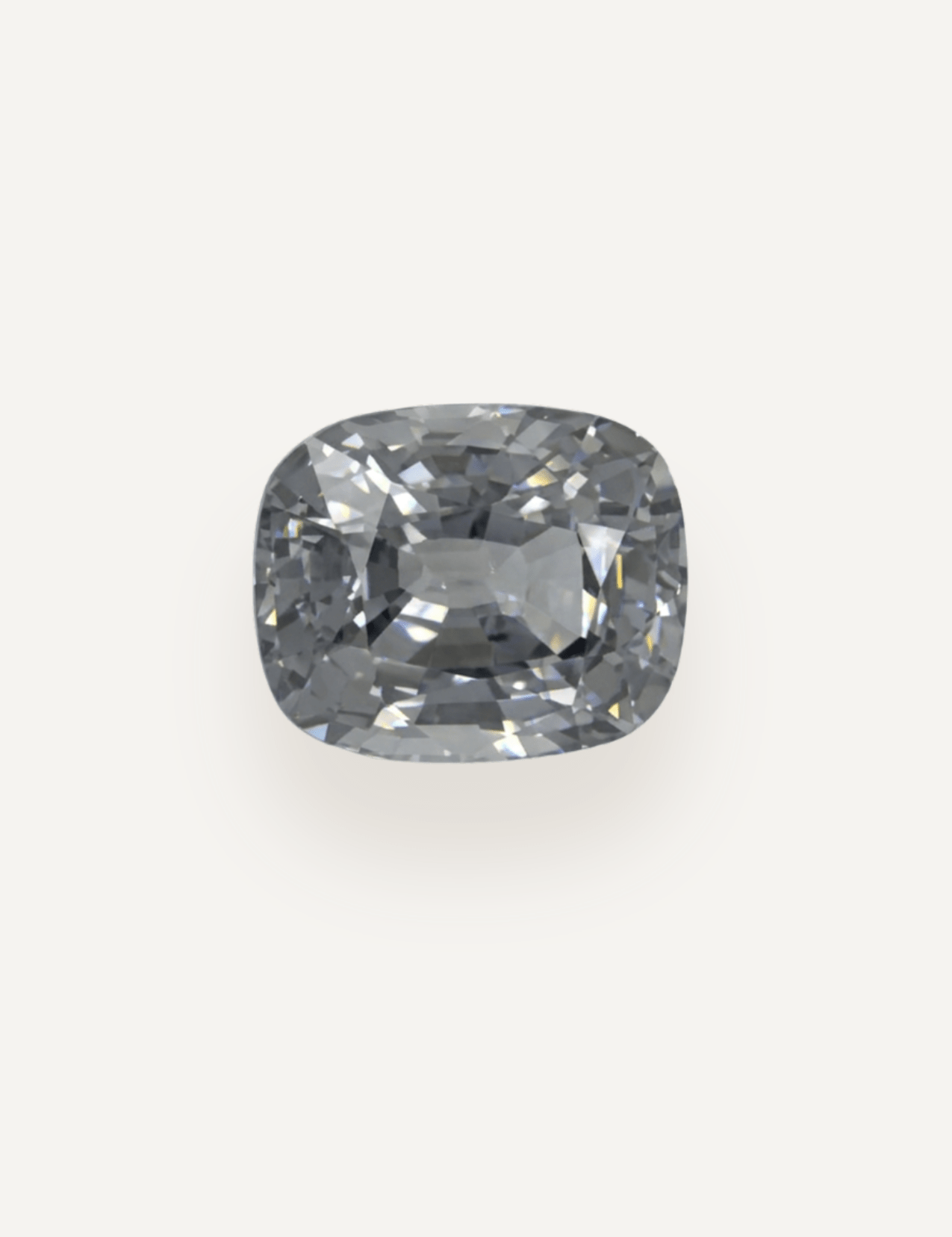 1.50ct Grey Cushion Cut Spinel - Molten Store