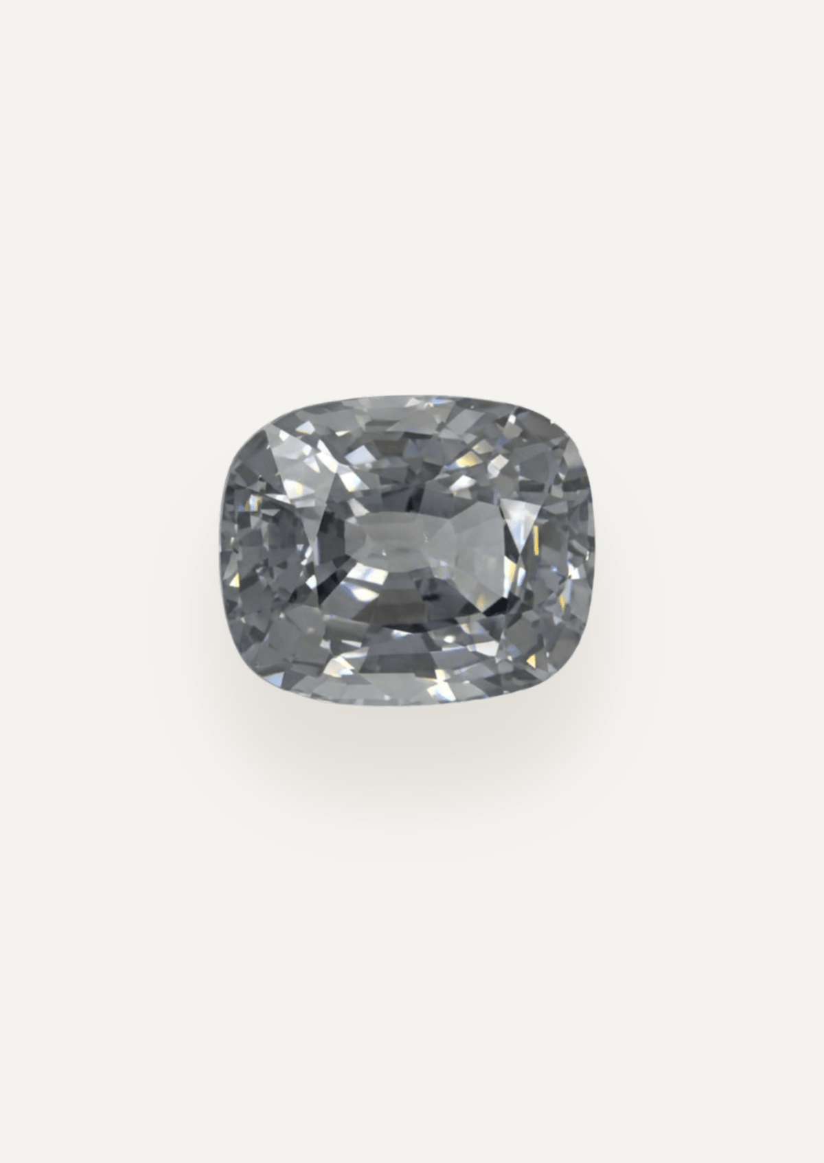 1.50ct Grey Cushion Cut Spinel - Molten Store