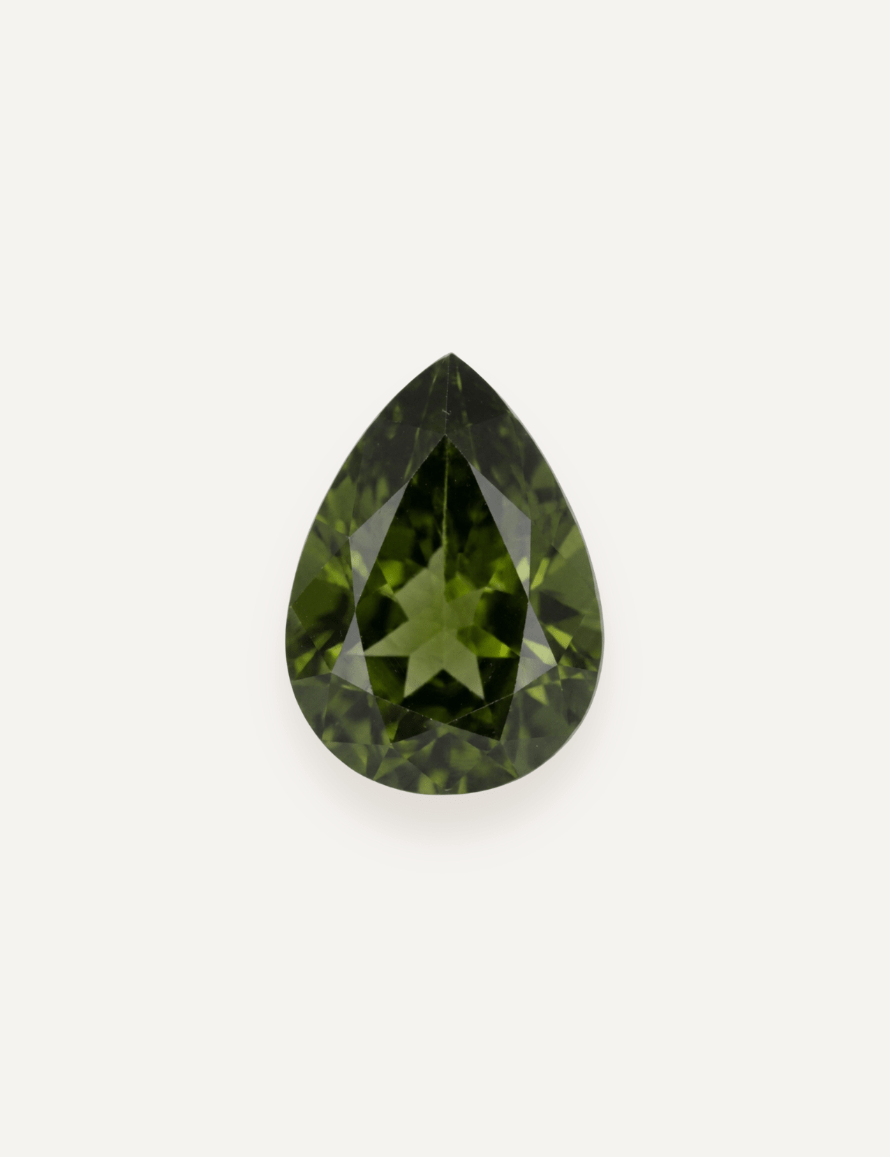 1.59ct Queensland Green Parti Pear Cut Sapphire - Molten Store