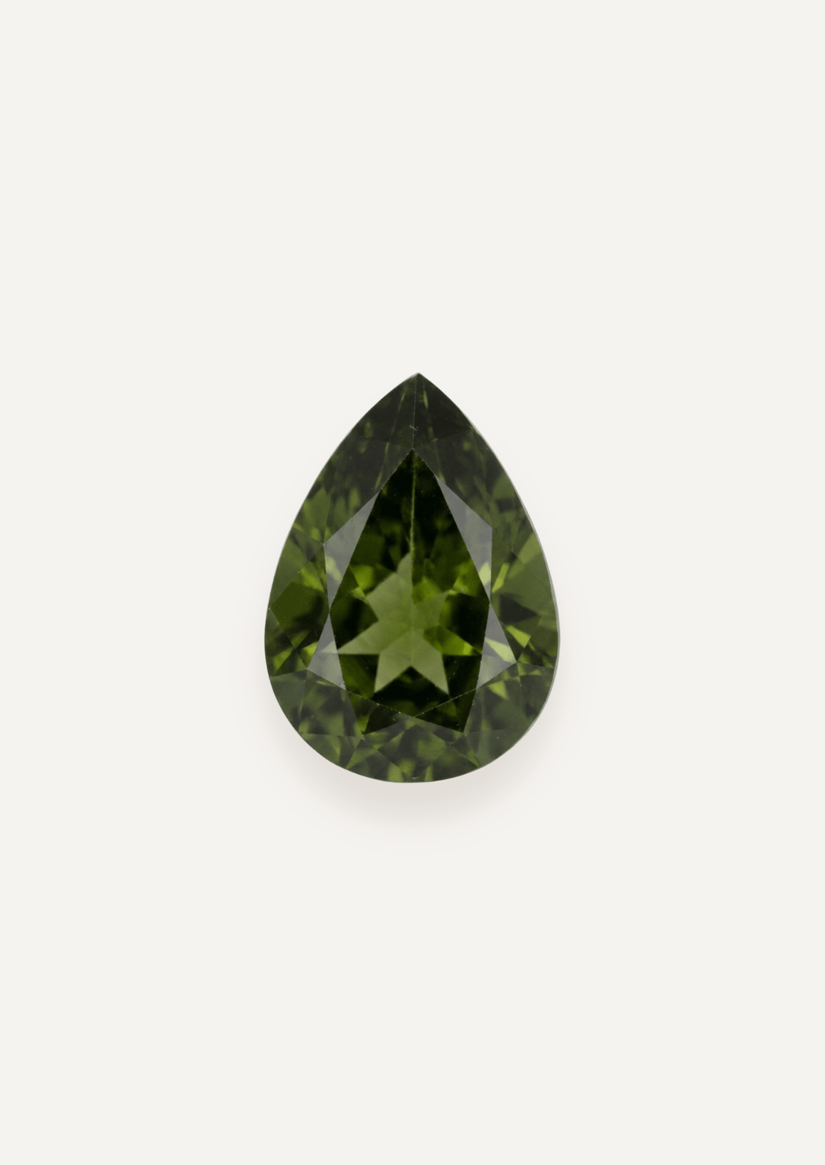 1.59ct Queensland Green Parti Pear Cut Sapphire - Molten Store