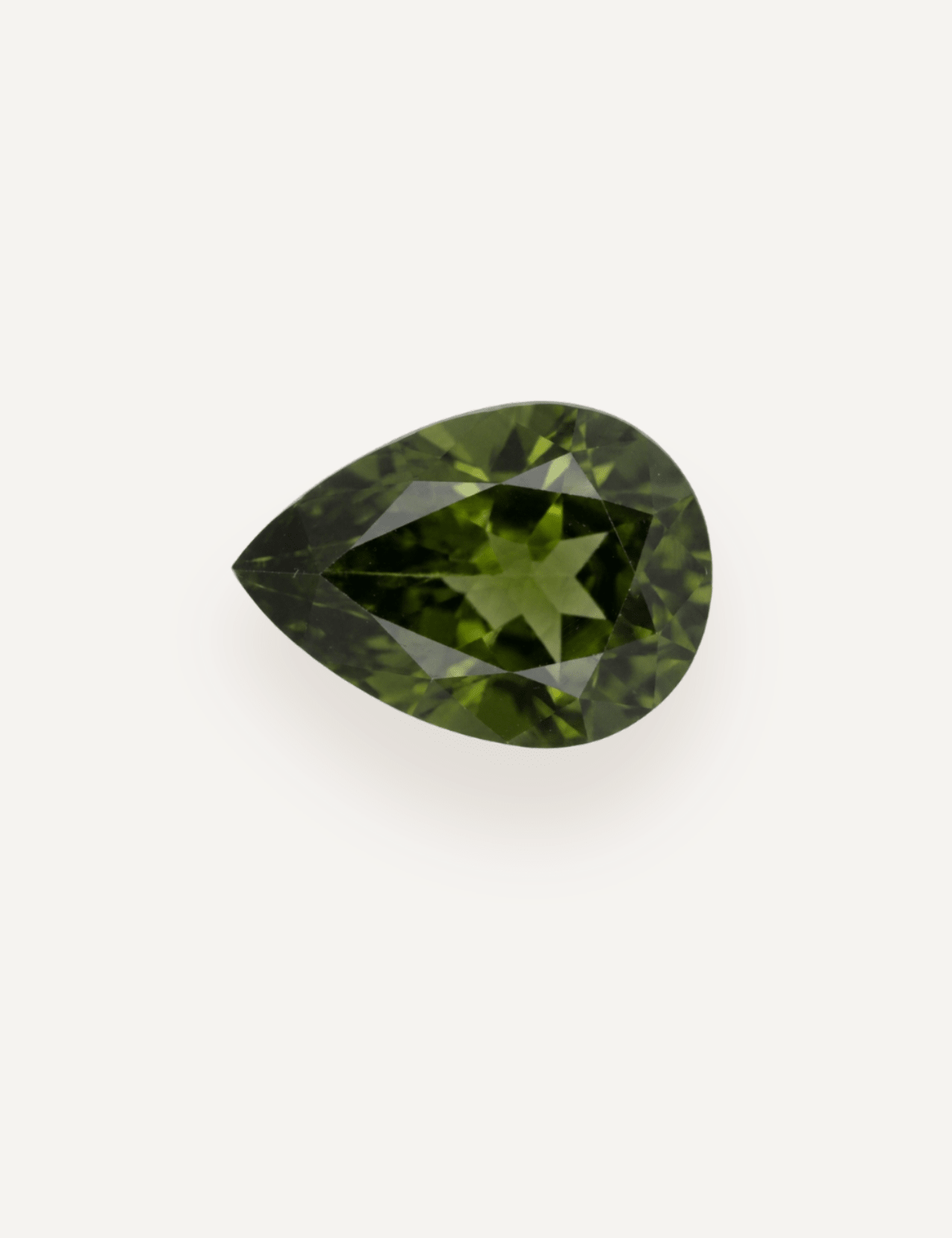 1.59ct Queensland Green Parti Pear Cut Sapphire - Molten Store