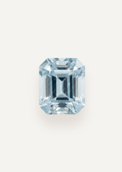 1.64ct Pale Blue Emerald Cut Aquamarine - Molten Store