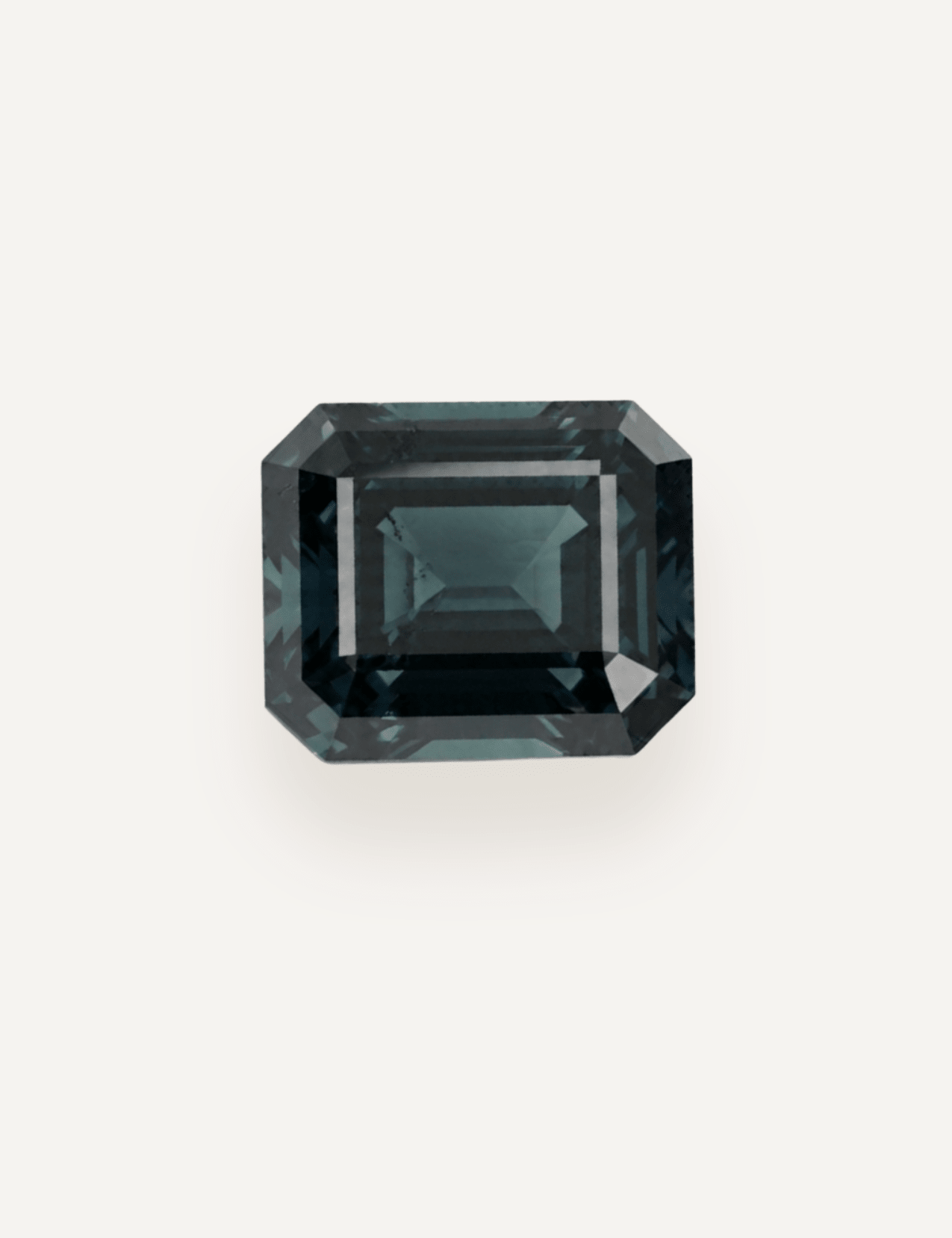1.66ct Queensland Green Parti Emerald Cut Sapphire - Molten Store
