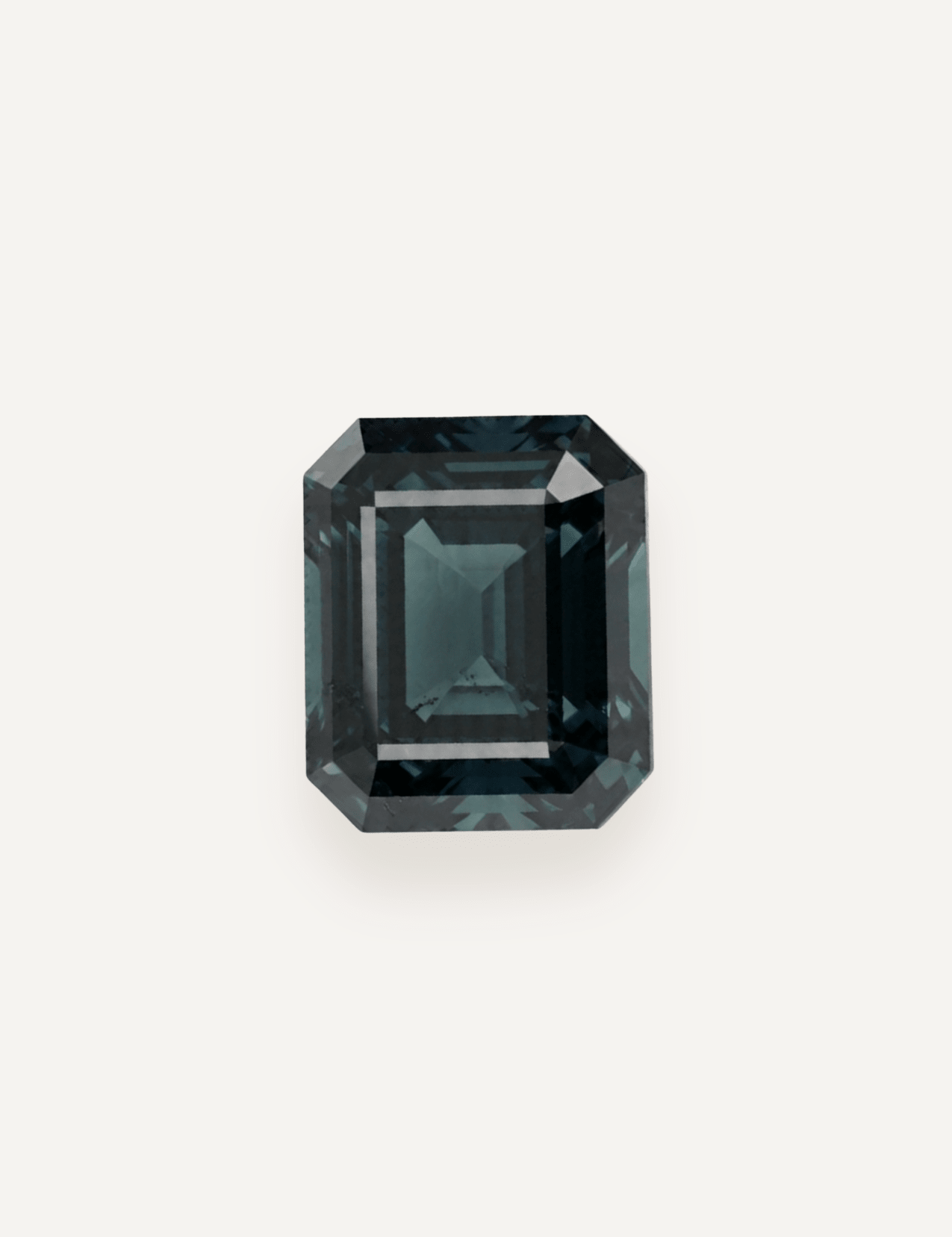 1.66ct Queensland Green Parti Emerald Cut Sapphire - Molten Store