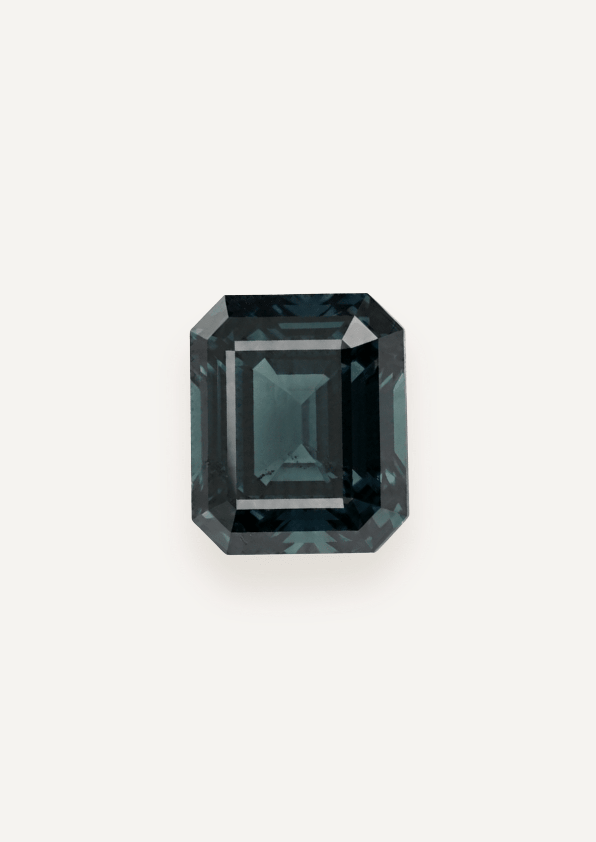 1.66ct Queensland Green Parti Emerald Cut Sapphire - Molten Store