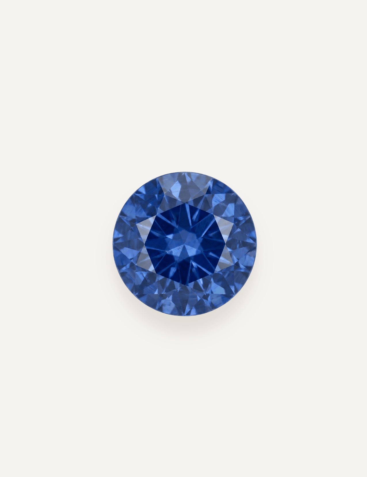 1.69 TCW Ceylon Blue Round Brilliant Cut Sapphire Pair - Molten Store