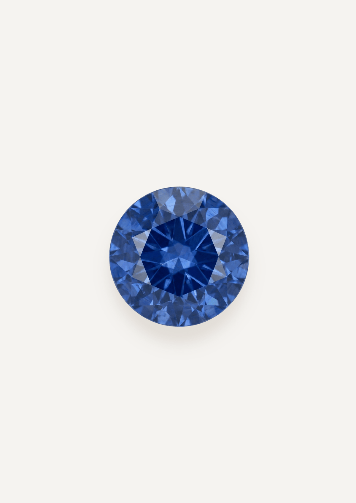 1.69 TCW Ceylon Blue Round Brilliant Cut Sapphire Pair - Molten Store