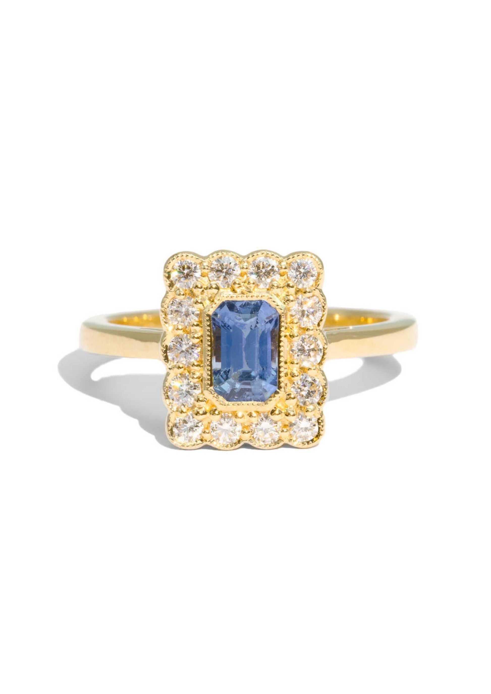 The Hazel 0.98ct Ceylon Sapphire Ring - Molten Store