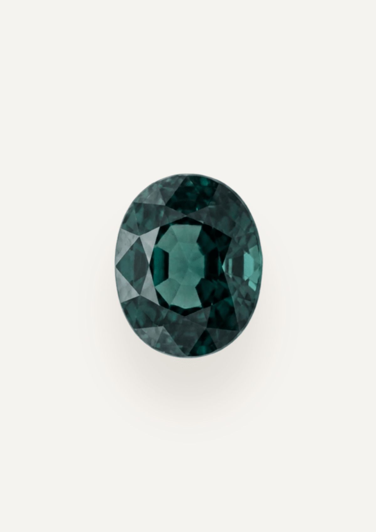 1.72ct Queensland Green Parti Oval Cut Sapphire - Molten Store