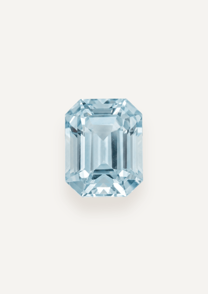 1.73ct Pale Blue Emerald Cut Aquamarine - Molten Store