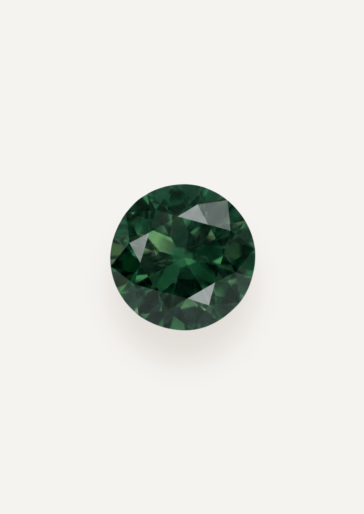 1.75ct Australian Blue Green Parti Round Cut Sapphire - Molten Store