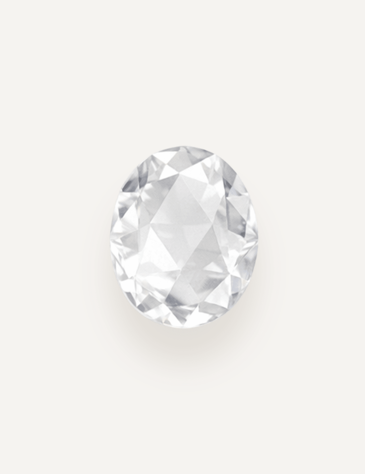 1.95ct Madagascian White Rose Cut Sapphire - Molten Store