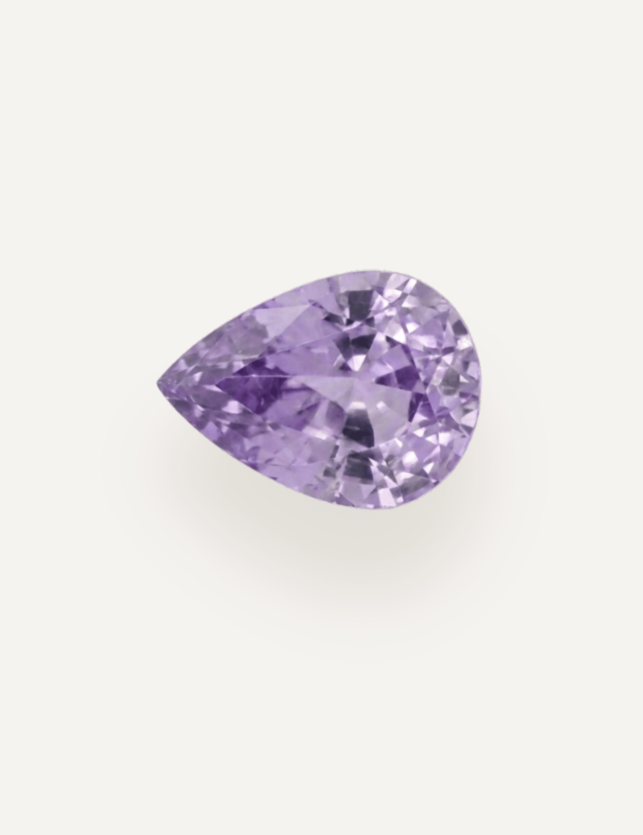 1.96ct Pink Pear Cut Sapphire - Molten Store