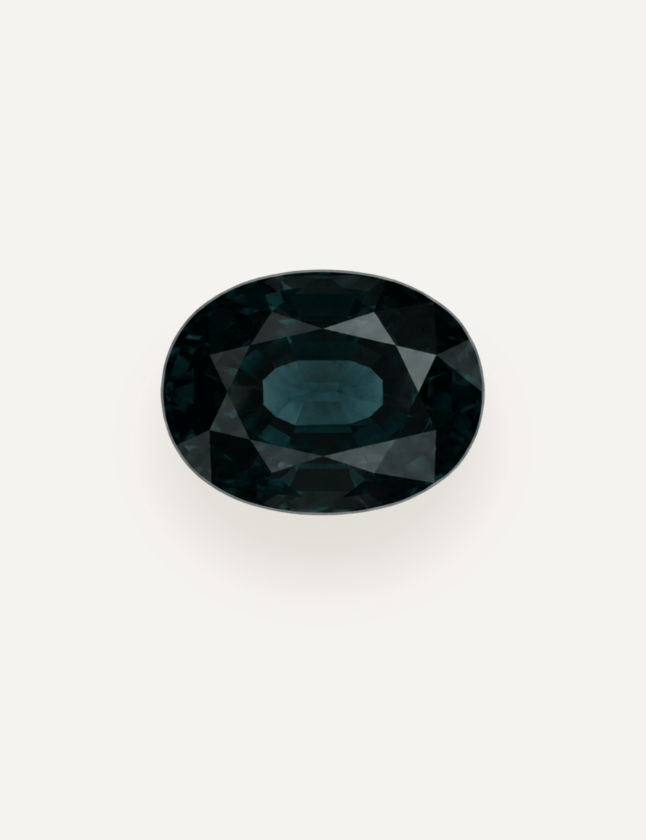 1.97ct Queensland Green Parti Oval Cut Sapphire - Molten Store