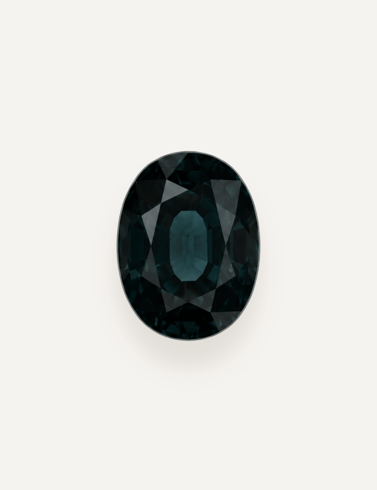 1.97ct Queensland Green Parti Oval Cut Sapphire - Molten Store