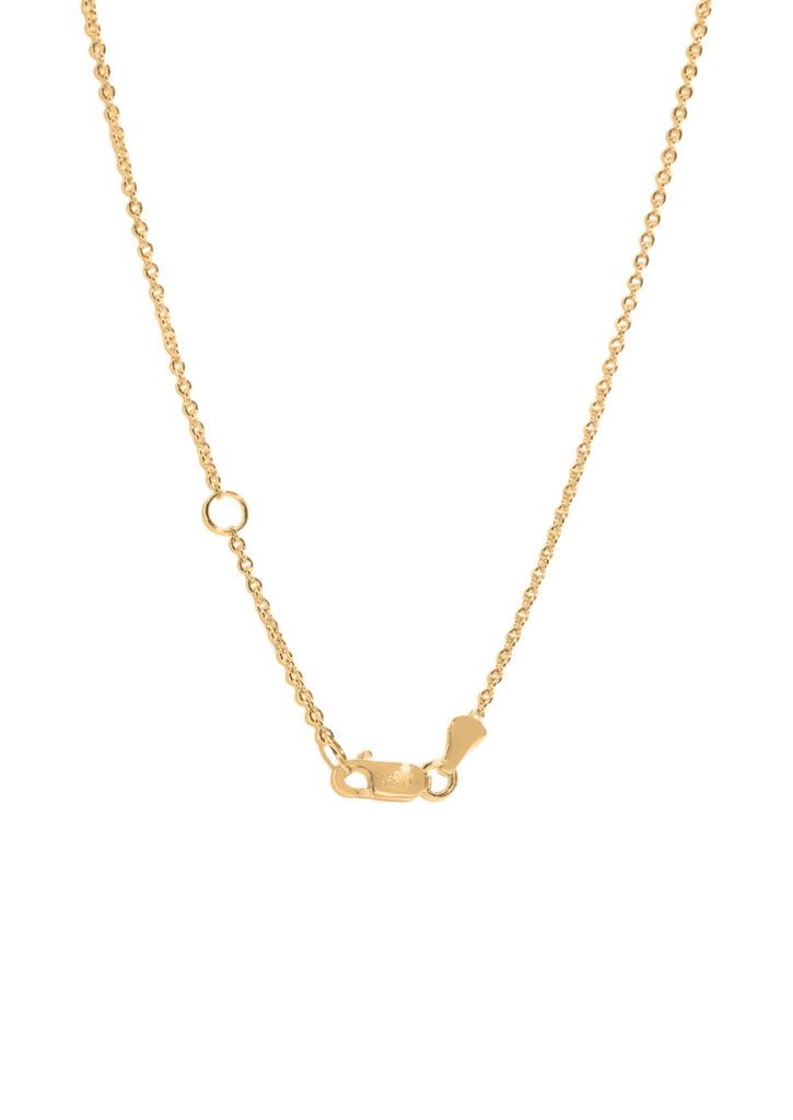 The Annie Necklace with 2.74ct Fancy Cut Green Tourmaline