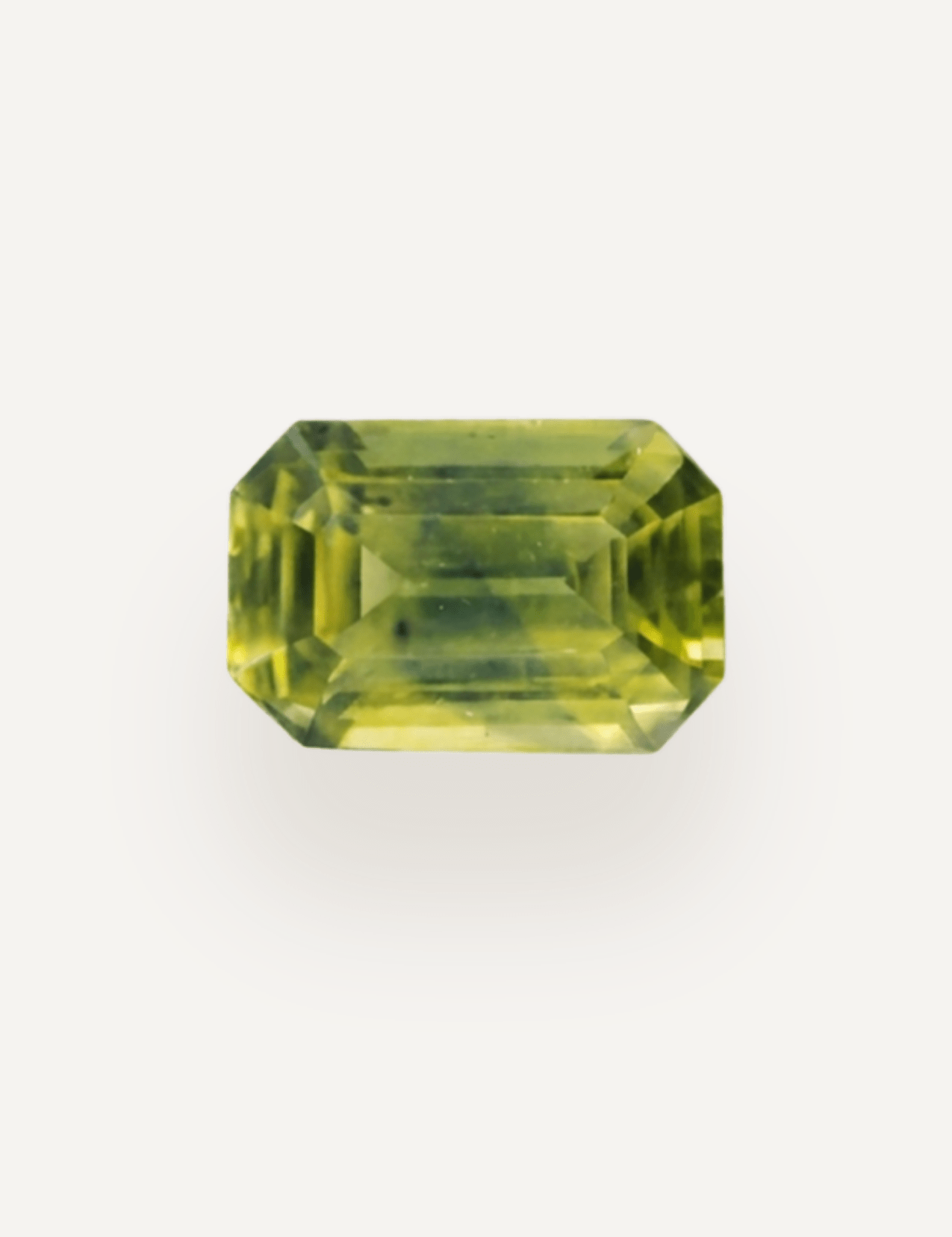 1ct Emerald Cut Parti Sapphire - Molten Store