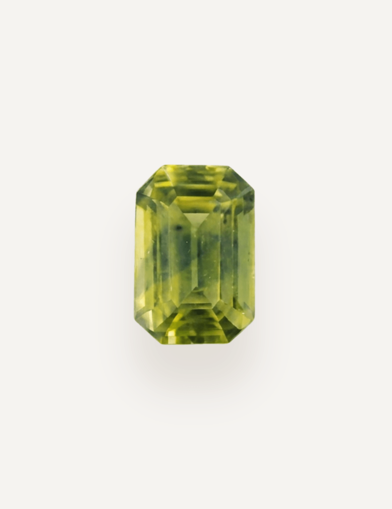 1ct Emerald Cut Parti Sapphire - Molten Store