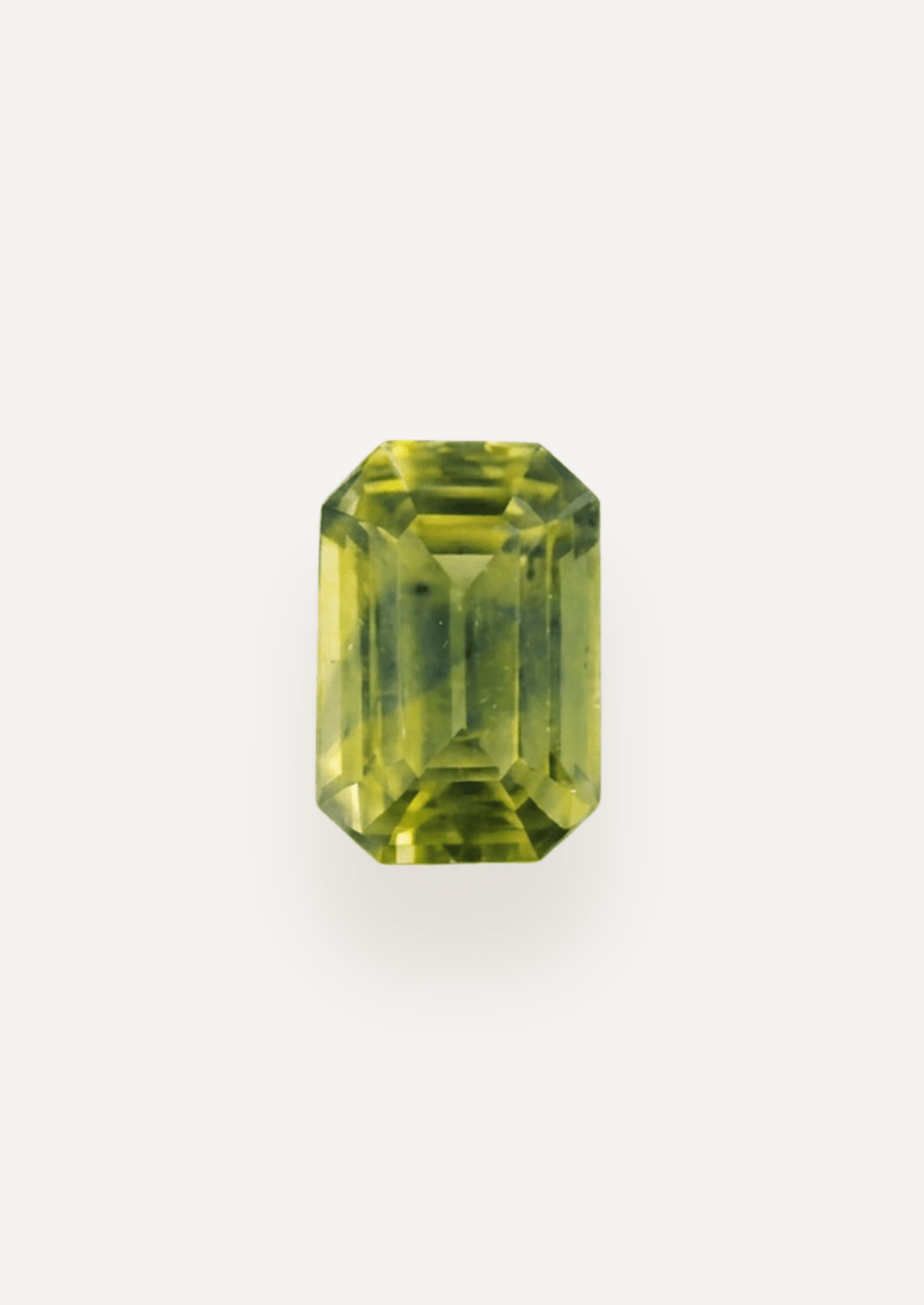 1ct Emerald Cut Parti Sapphire - Molten Store