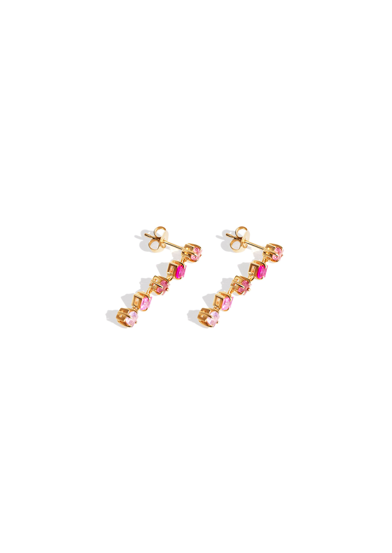 The Rosco Five 9ct Solid Gold Drop Earrings