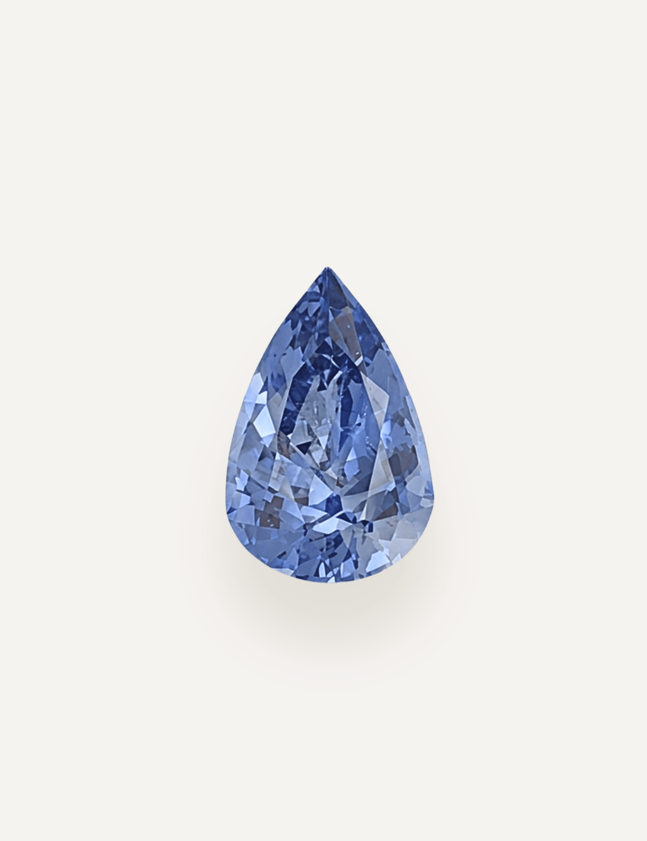 2.21ct Blue Pear Cut Sapphire - Molten Store