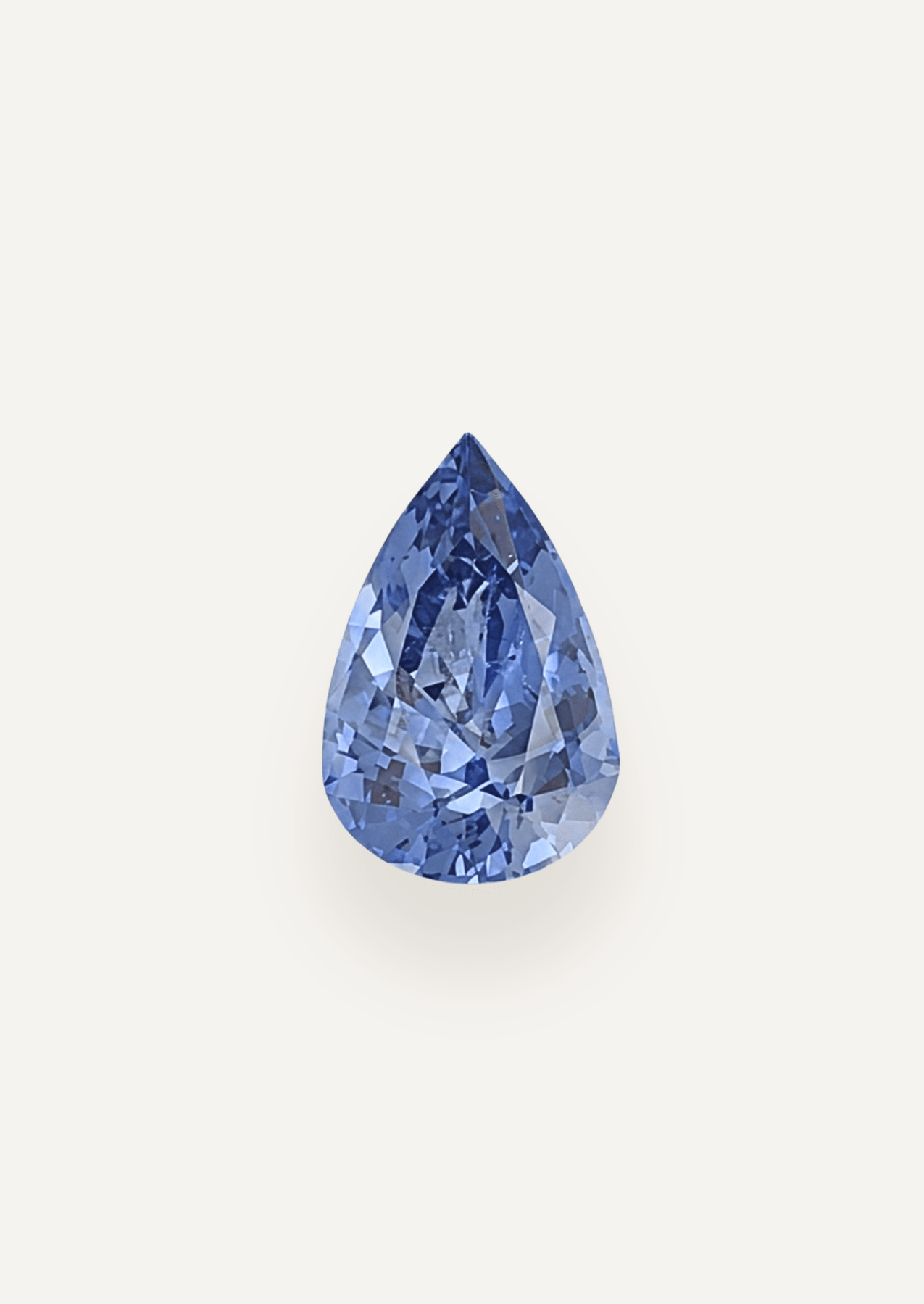 2.21ct Blue Pear Cut Sapphire - Molten Store