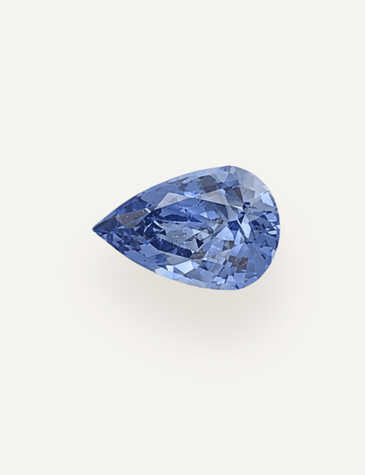 2.21ct Blue Pear Cut Sapphire - Molten Store