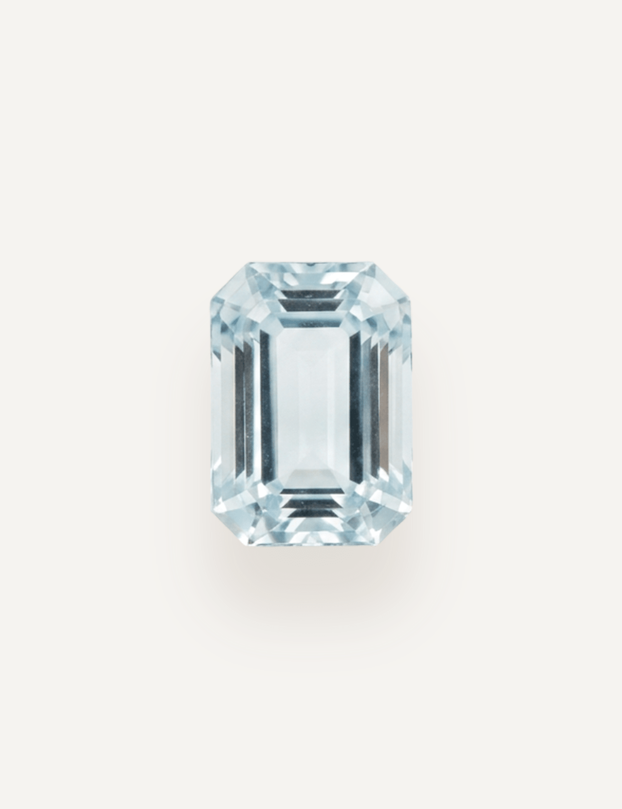 2.27ct Blue Emerald Cut Aquamarine - Molten Store