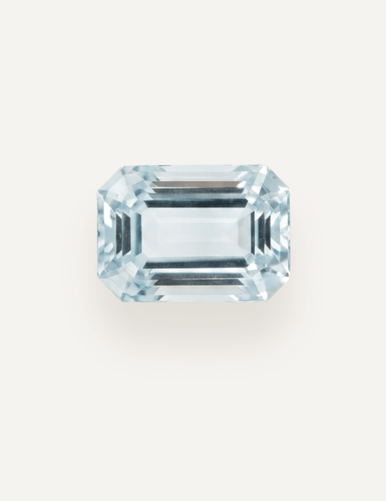 2.27ct Blue Emerald Cut Aquamarine - Molten Store