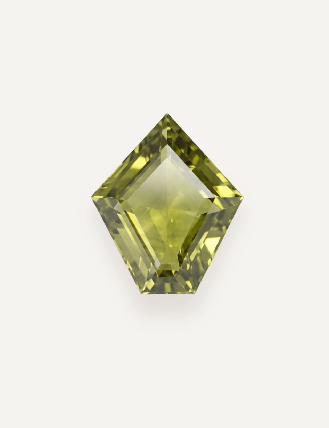 2.35ct Queensland Green Parti Fancy Cut Sapphire - Molten Store