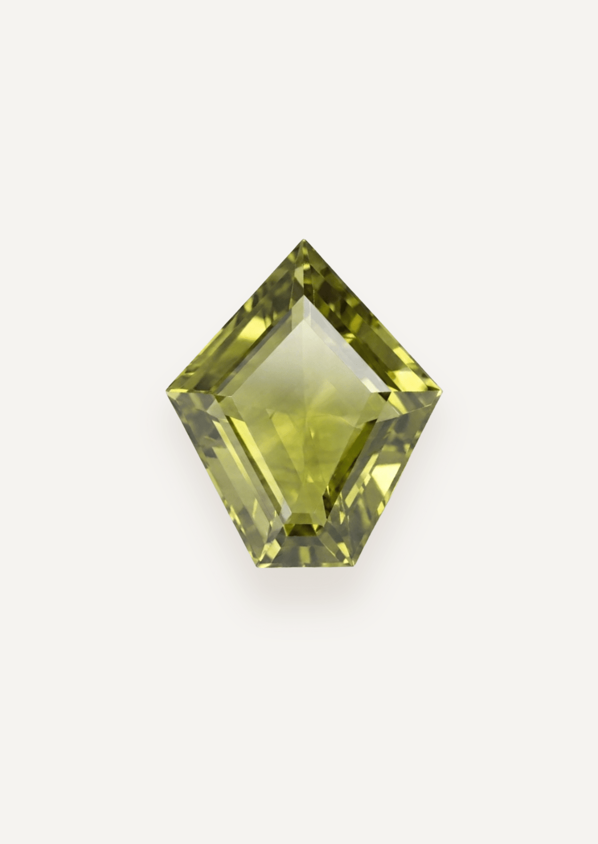 2.35ct Queensland Green Parti Fancy Cut Sapphire - Molten Store
