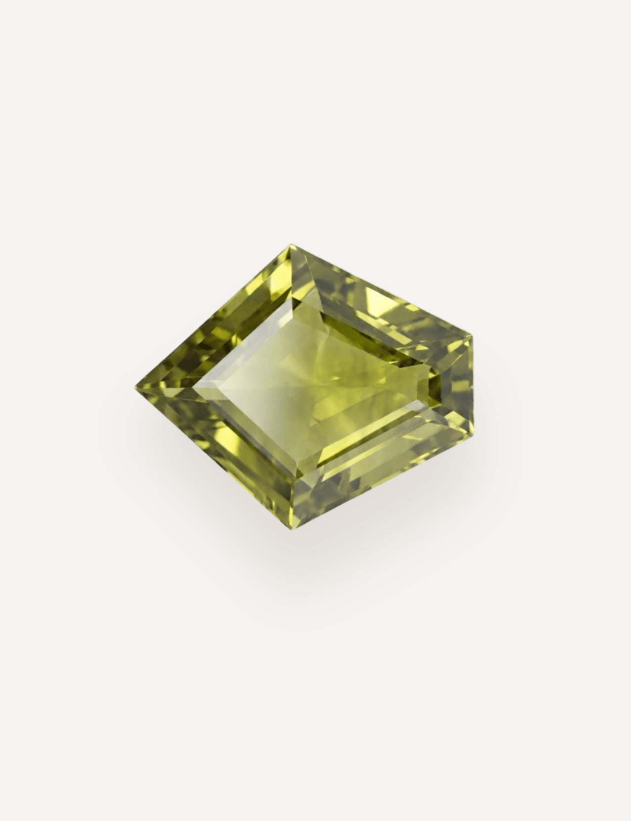 2.35ct Queensland Green Parti Fancy Cut Sapphire - Molten Store