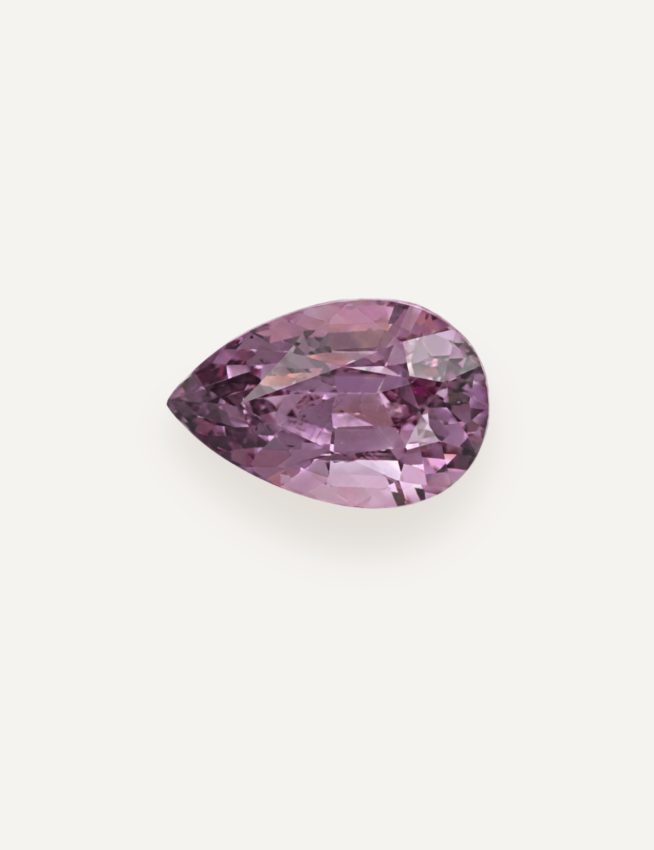 2.39ct Purple Pear Cut Spinel - Molten Store