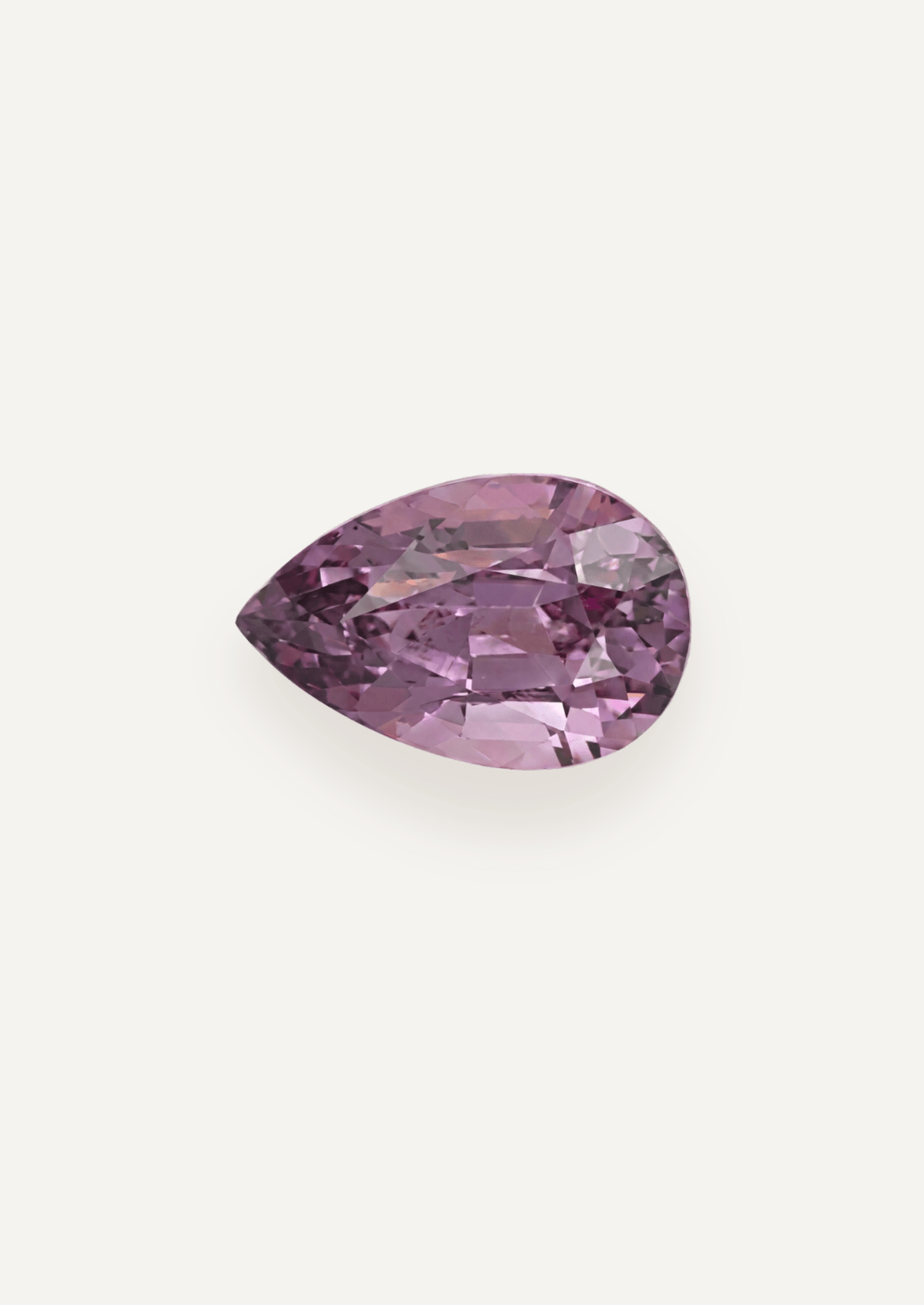 2.39ct Purple Pear Cut Spinel - Molten Store