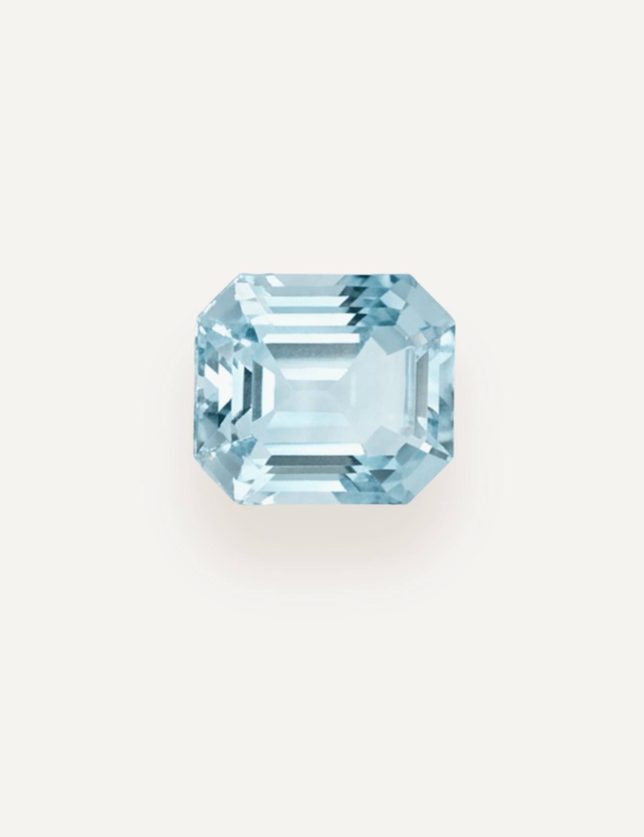 2.43ct Blue Emerald Cut Aquamarine - Molten Store