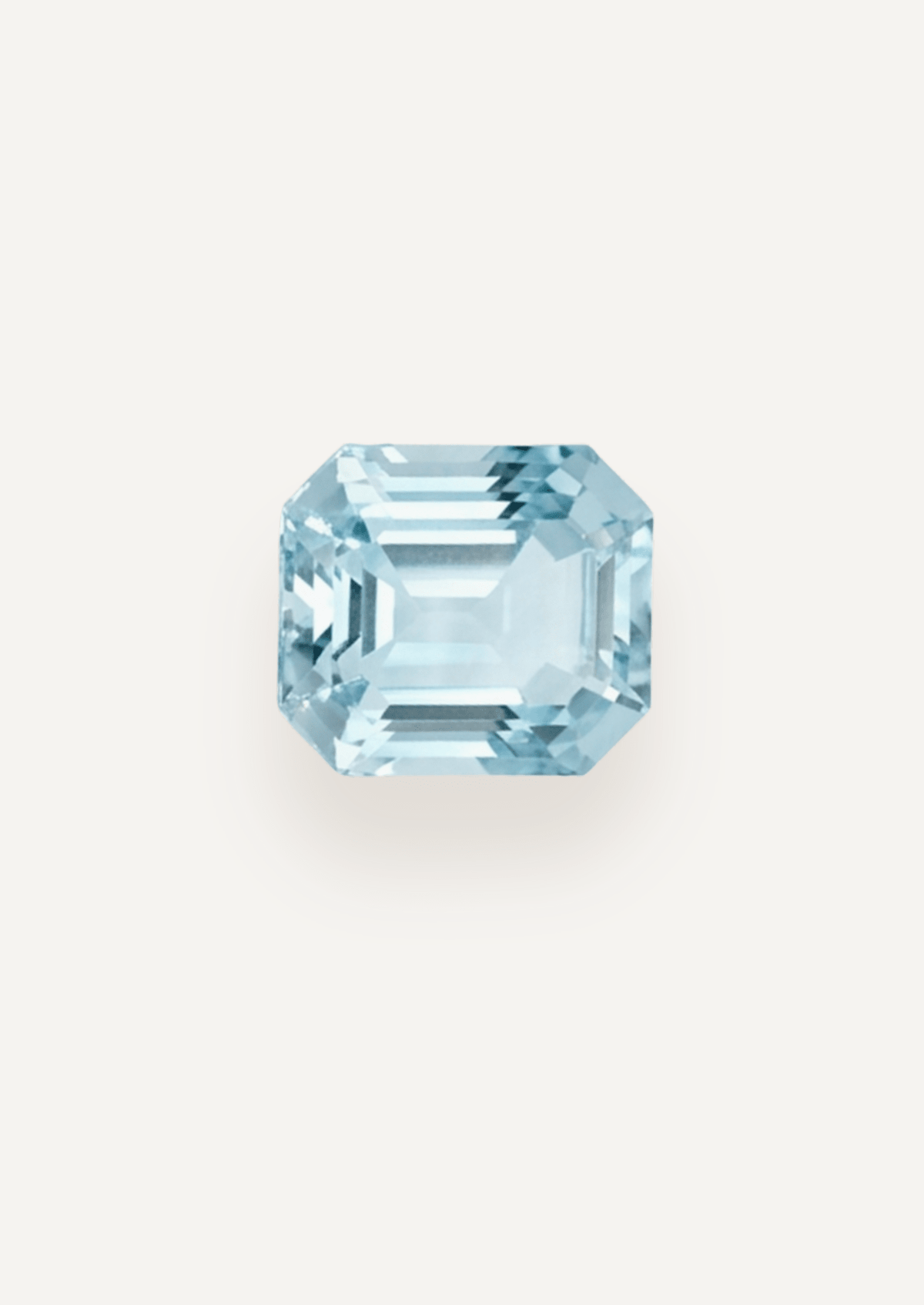 2.43ct Blue Emerald Cut Aquamarine - Molten Store