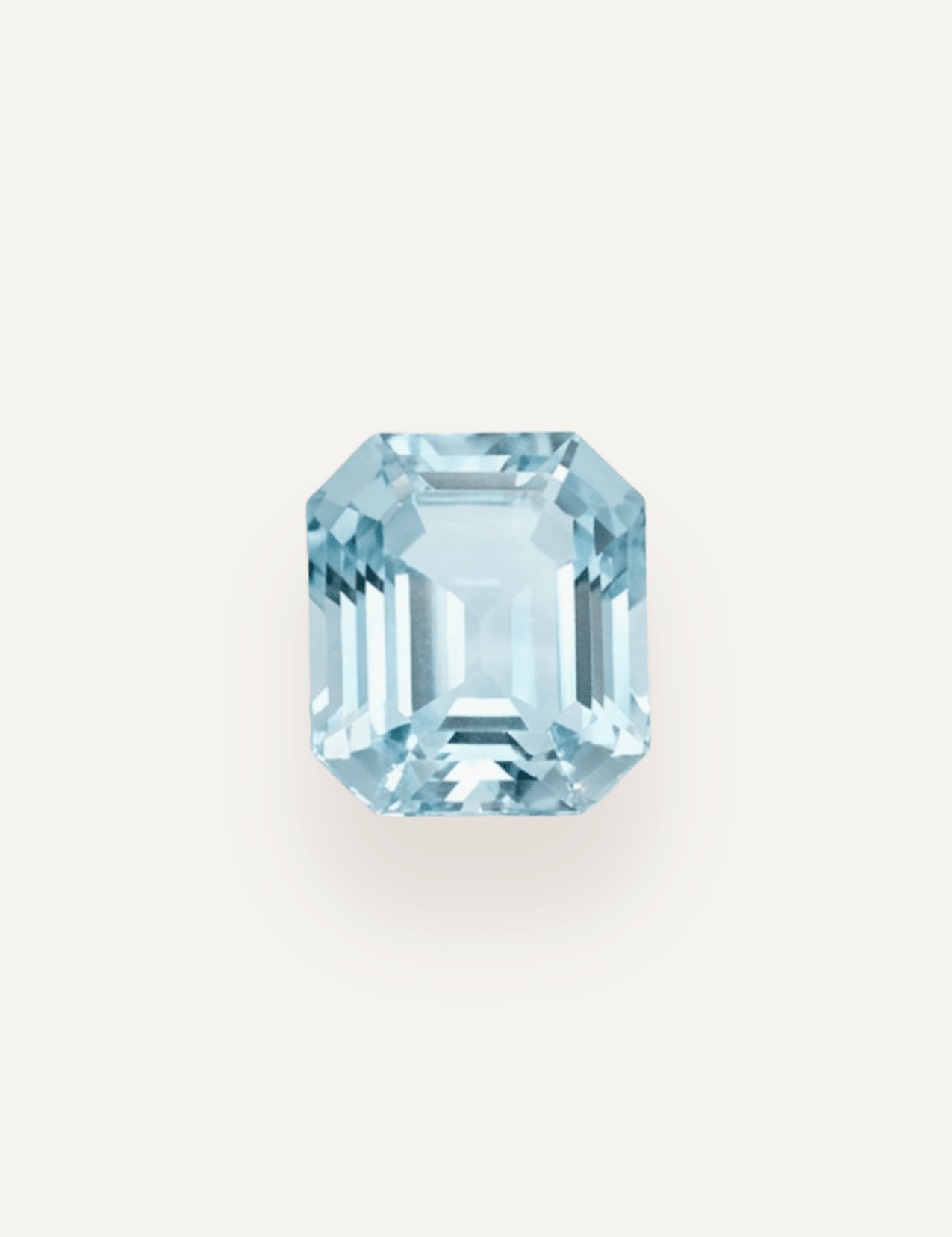 2.43ct Blue Emerald Cut Aquamarine - Molten Store