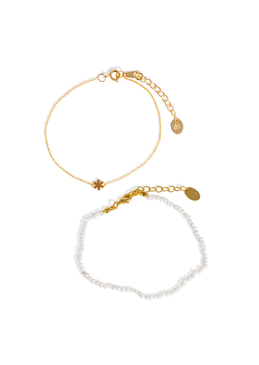 The Little Shimmers Bracelet Stack