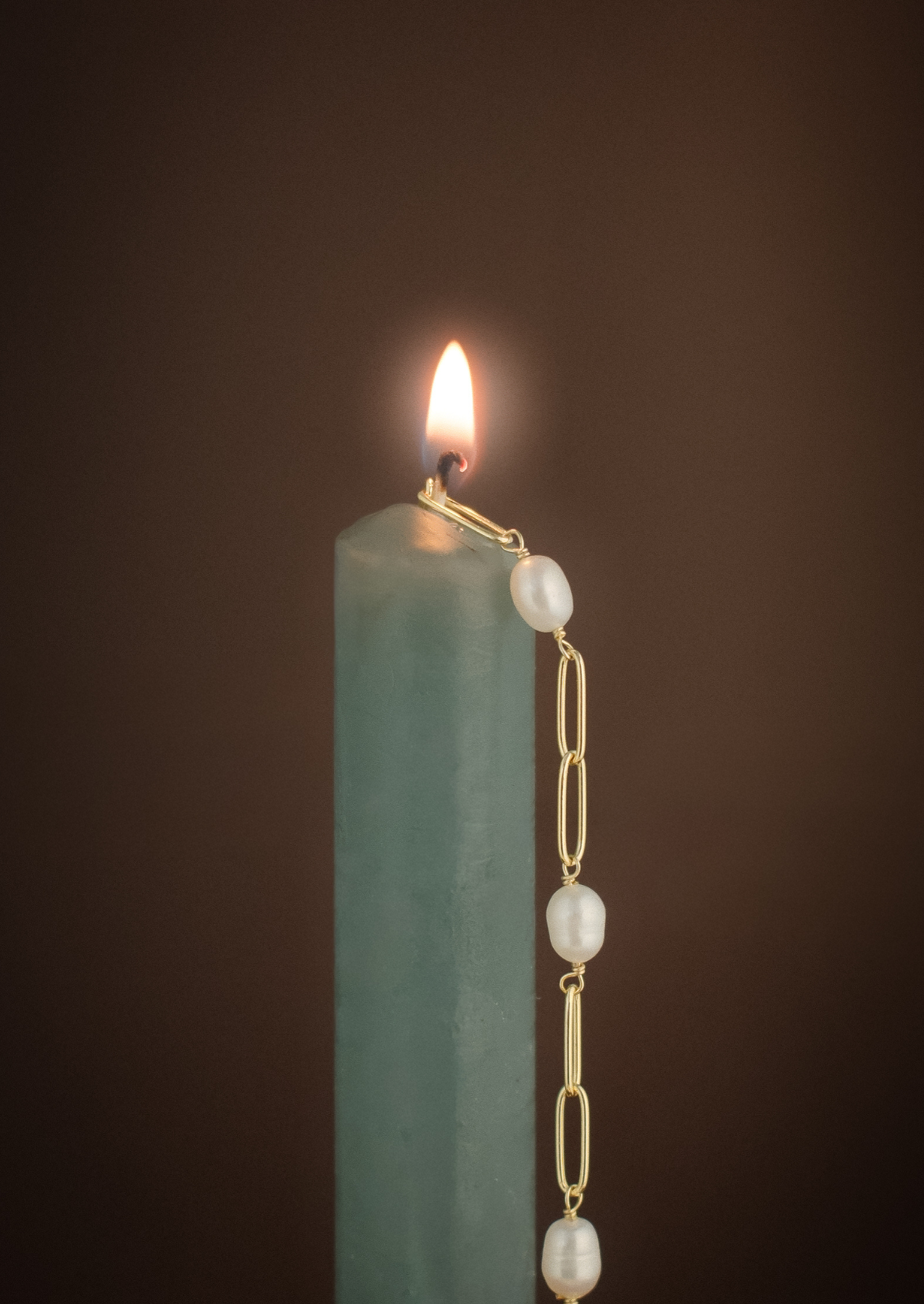 The Etera Gold Vermeil Bracelet with Freshwater Pearl