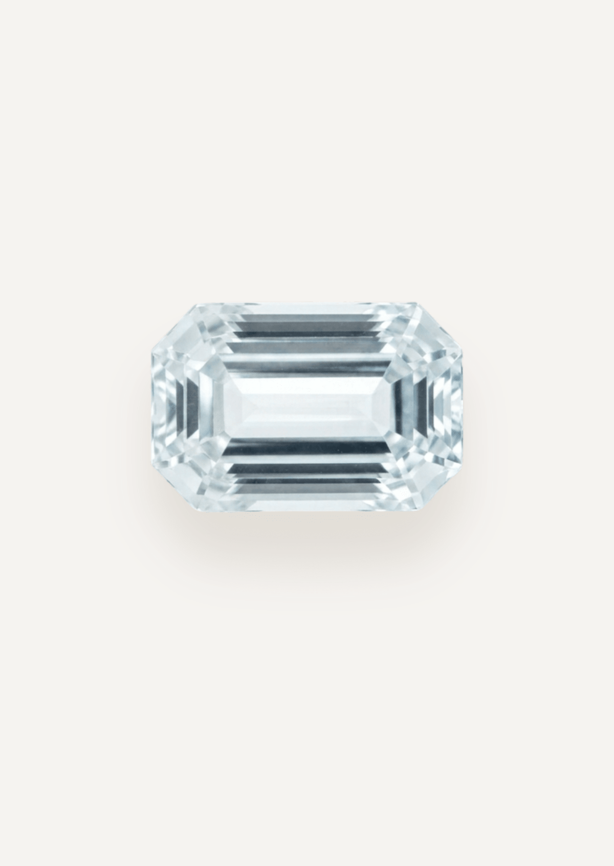 3.03ct Blue Emerald Cut Aquamarine - Molten Store