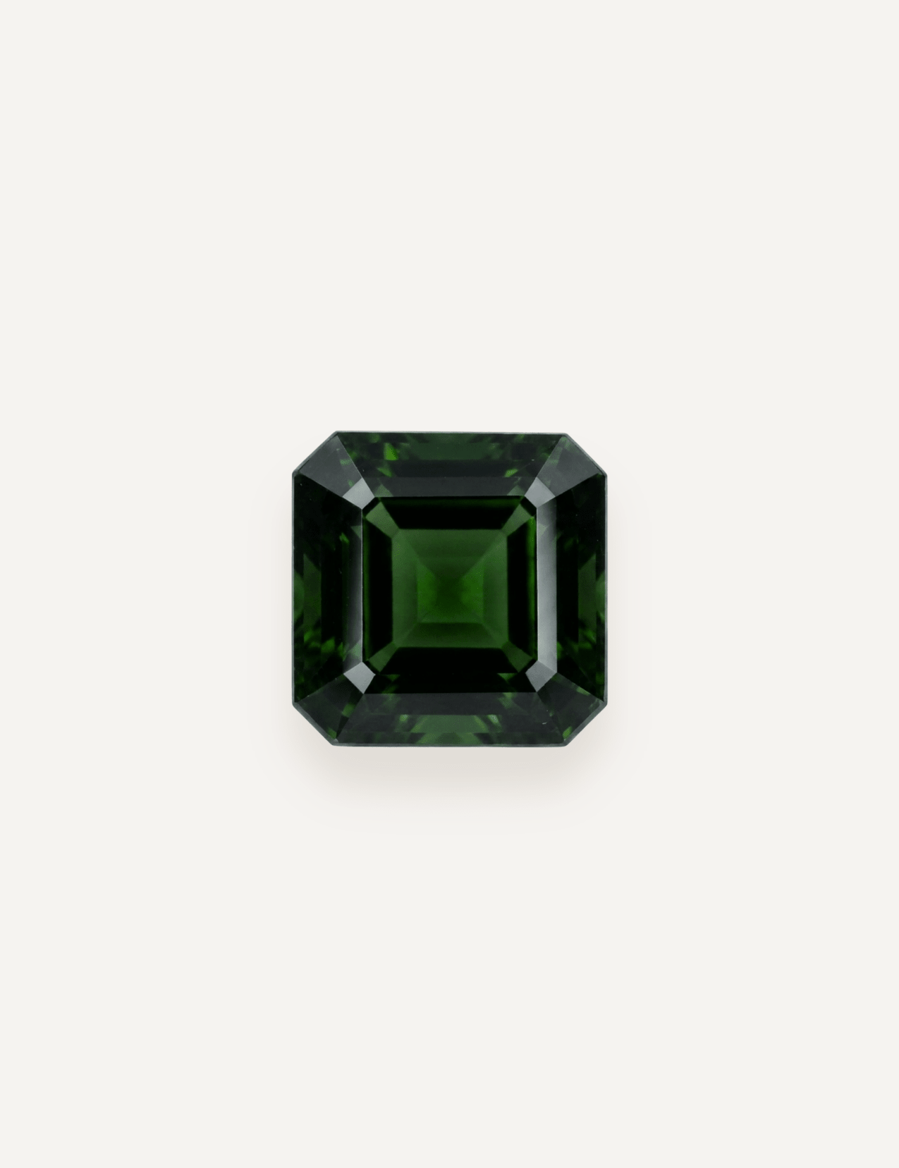 3.55ct Green Emerald Cut Tourmaline - Molten Store
