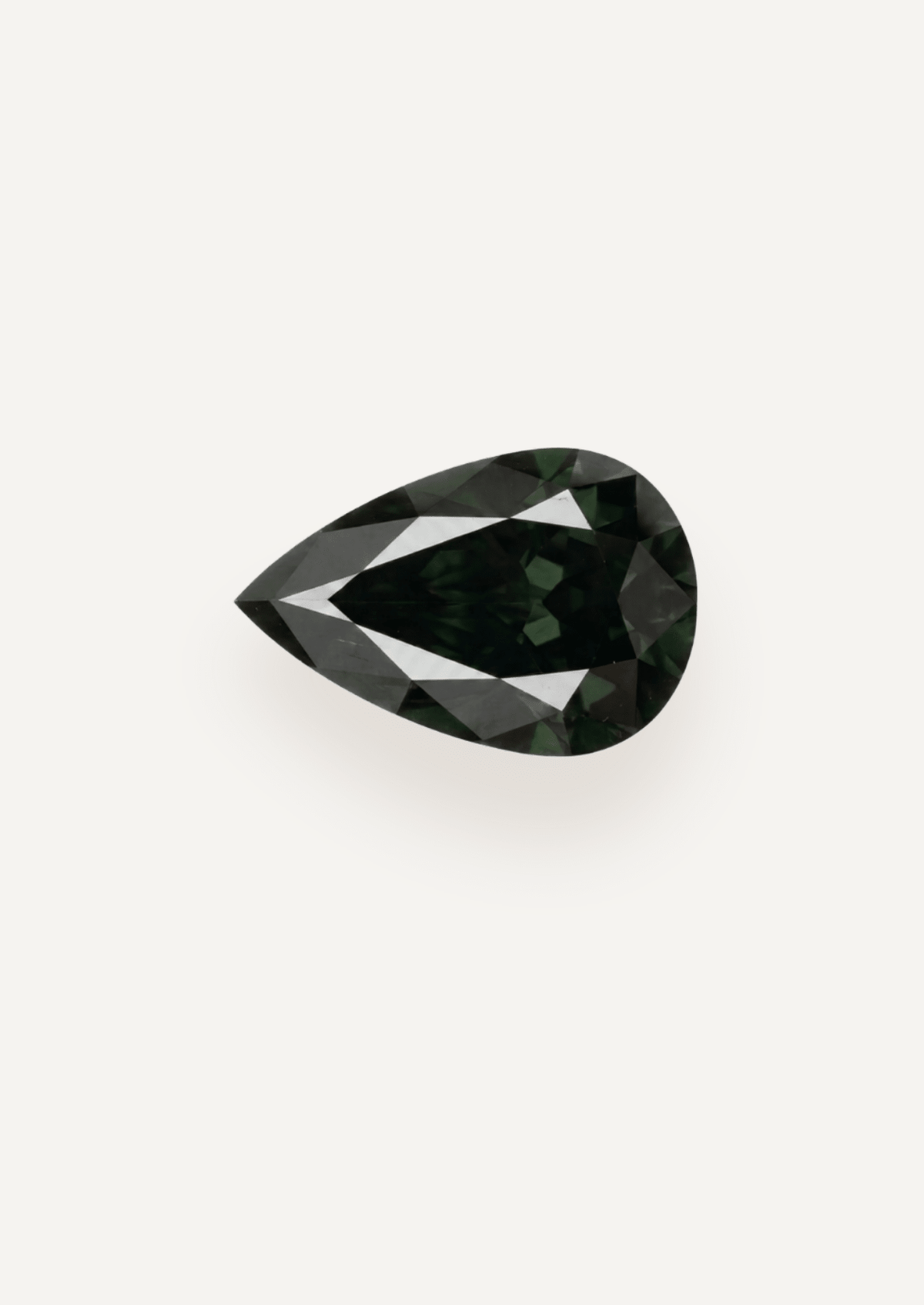 3.99ct Queensland Green Parti Pear Cut Sapphire - Molten Store