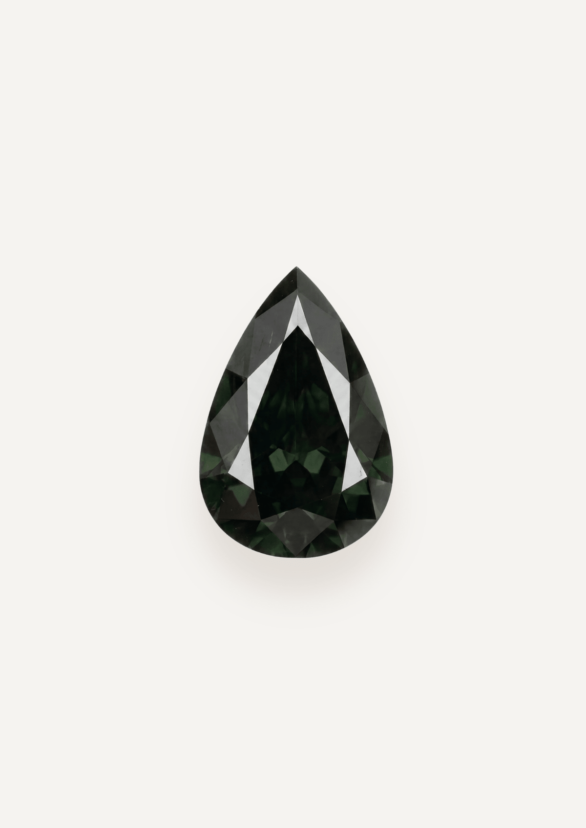 3.99ct Queensland Green Parti Pear Cut Sapphire - Molten Store