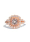 The Madeline 0.9ct Pale Pink Morganite Ring