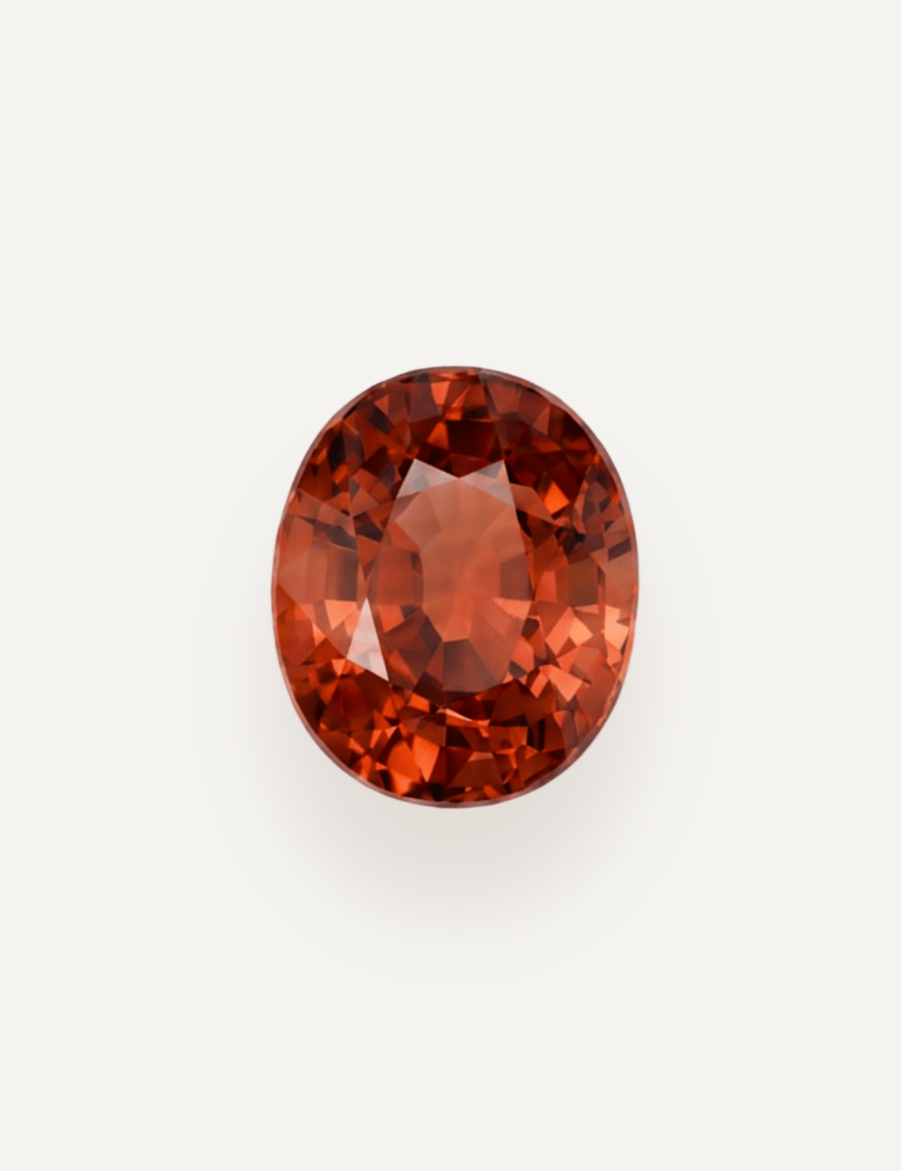 4.99ct Peach Oval Cut Tourmaline - Molten Store