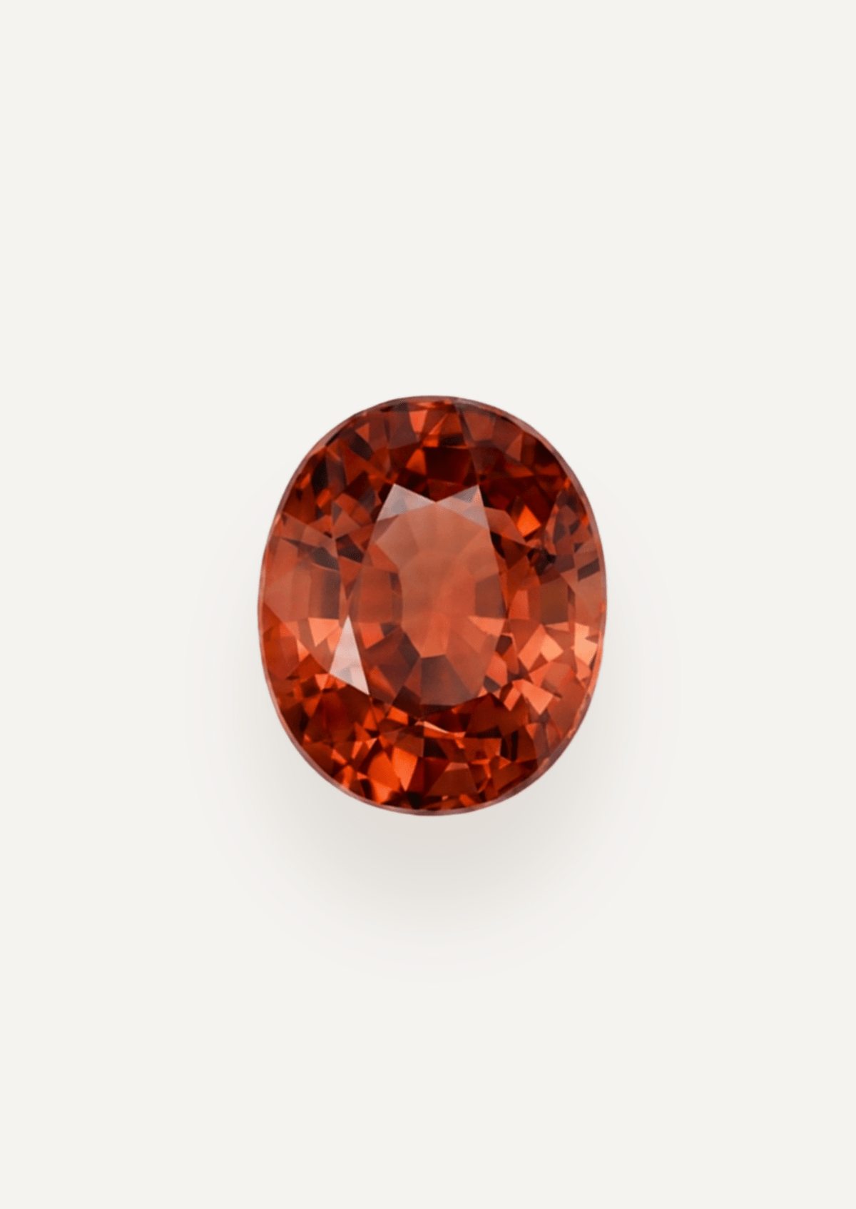 4.99ct Peach Oval Cut Tourmaline - Molten Store