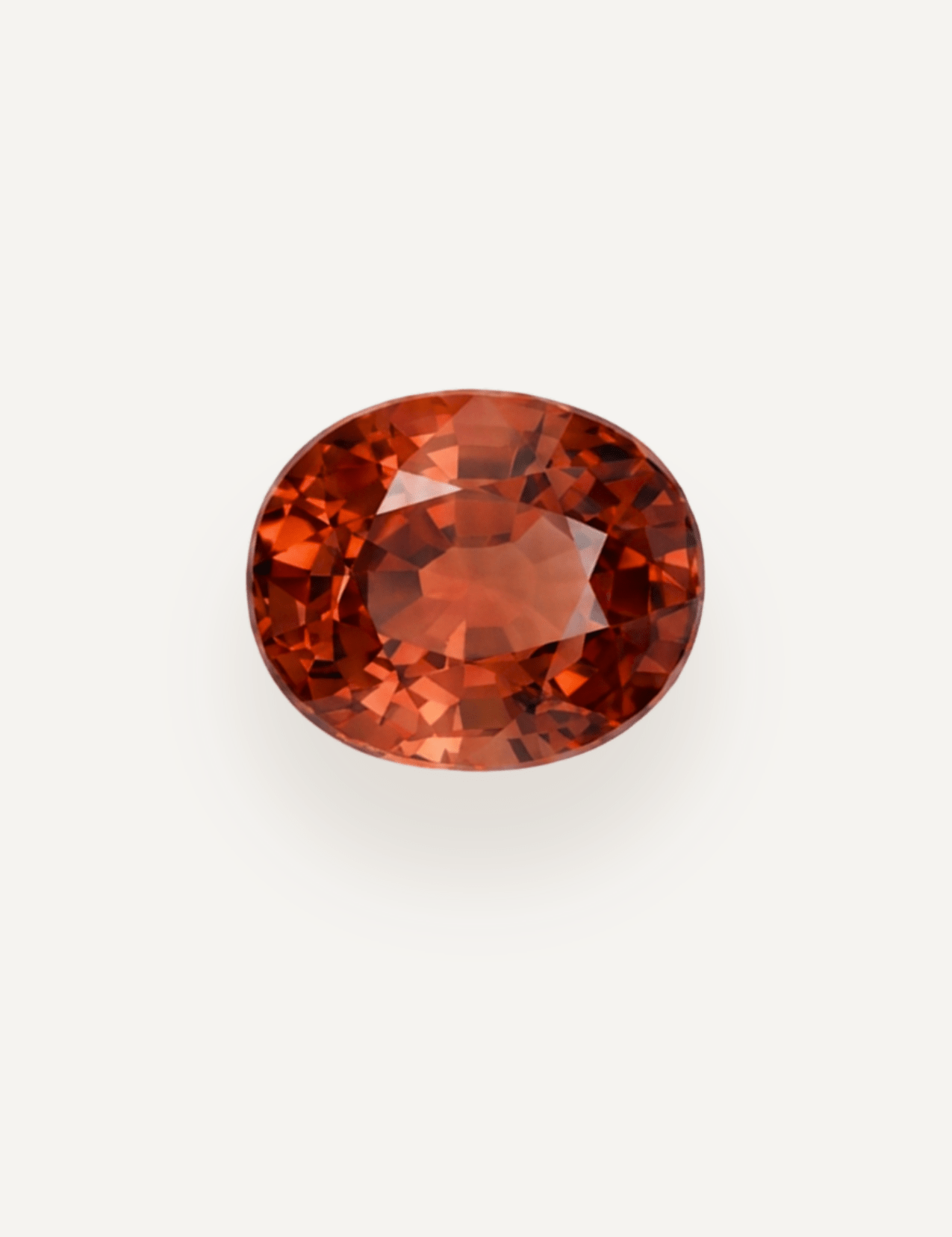 4.99ct Peach Oval Cut Tourmaline - Molten Store