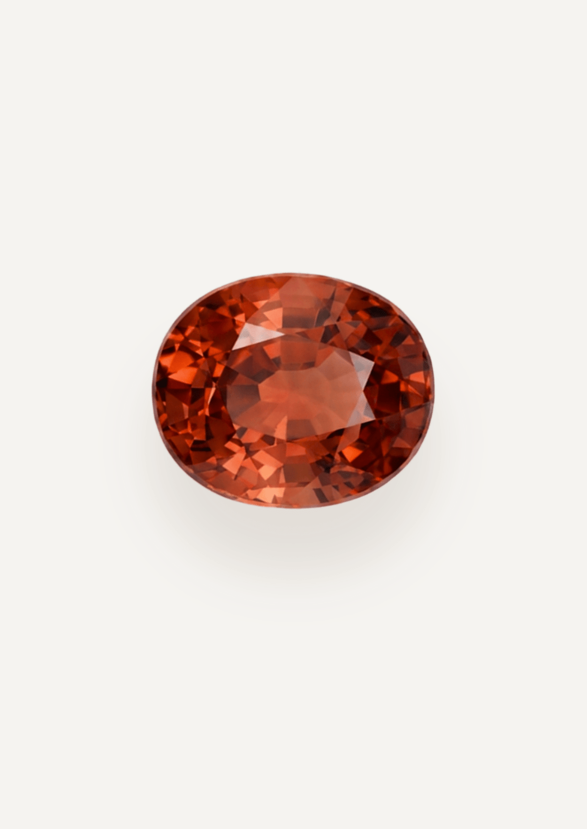 4.99ct Peach Oval Cut Tourmaline - Molten Store
